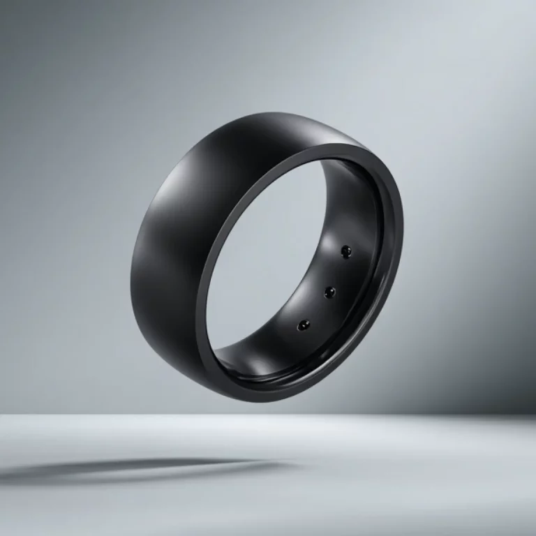 Prsten Black titanium